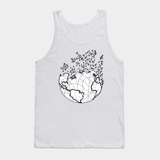 Ashes Tank Top by ckai